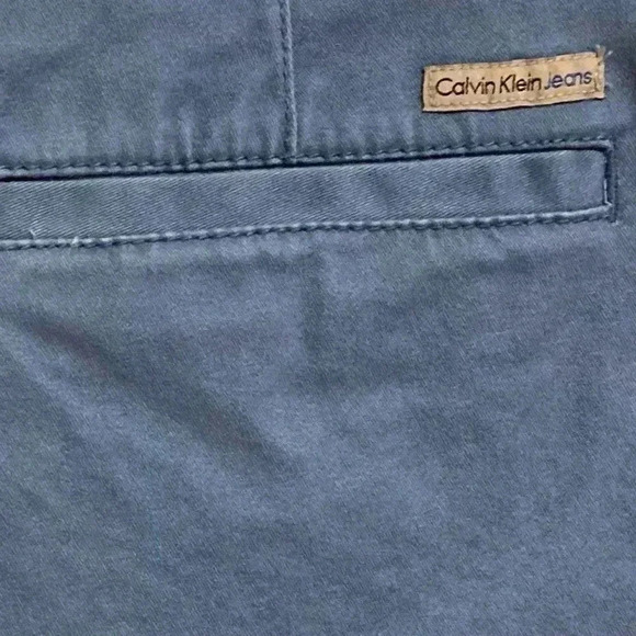 New! Calvin Klein Jeans Men’s Shorts Blue Size 16 NWOT - Picture 5 of 5
